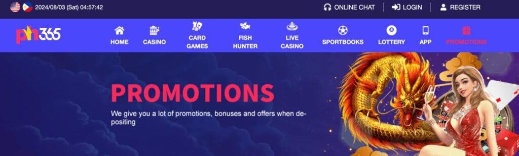 How to benefit from PH365 casino promotions